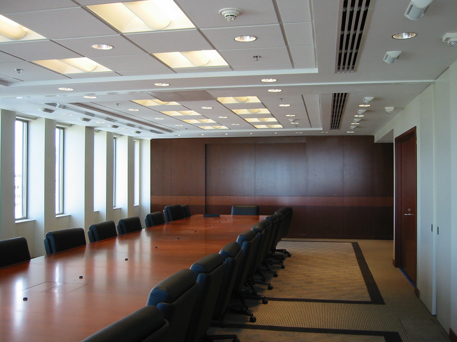 Boardroom with Presentation AV Wall